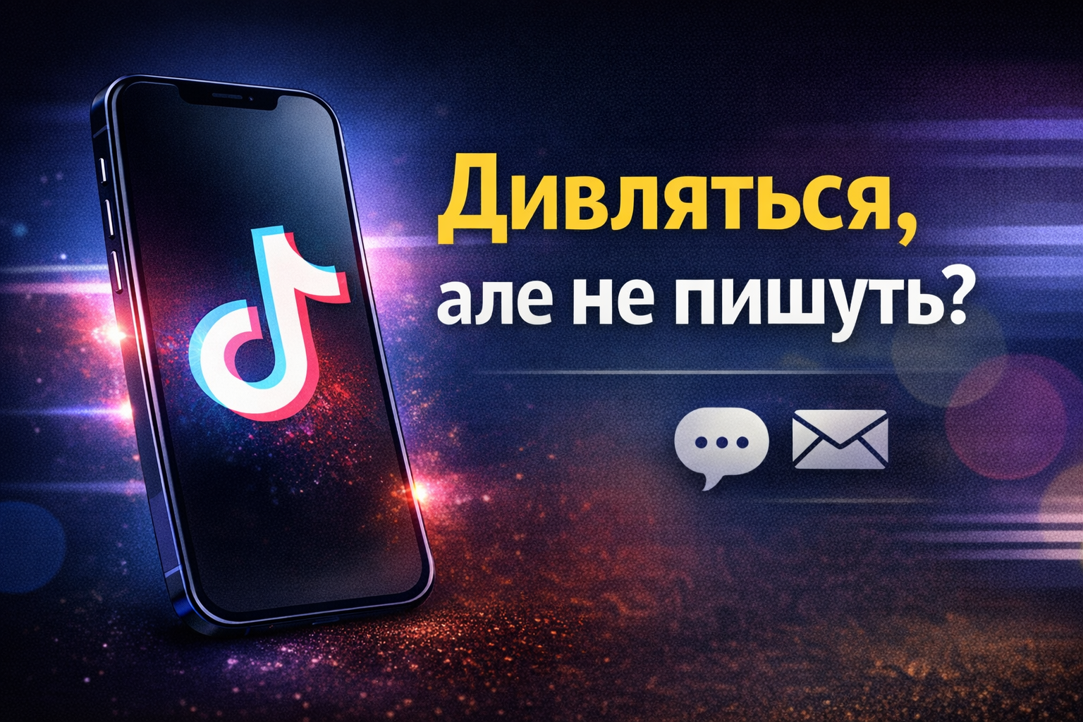 Чому клієнти дивляться віжео в ТікТок, але не пишуть?