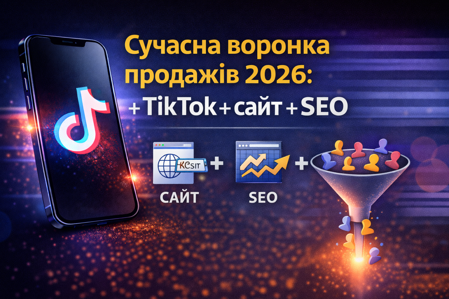 Сучасна воронка продажів