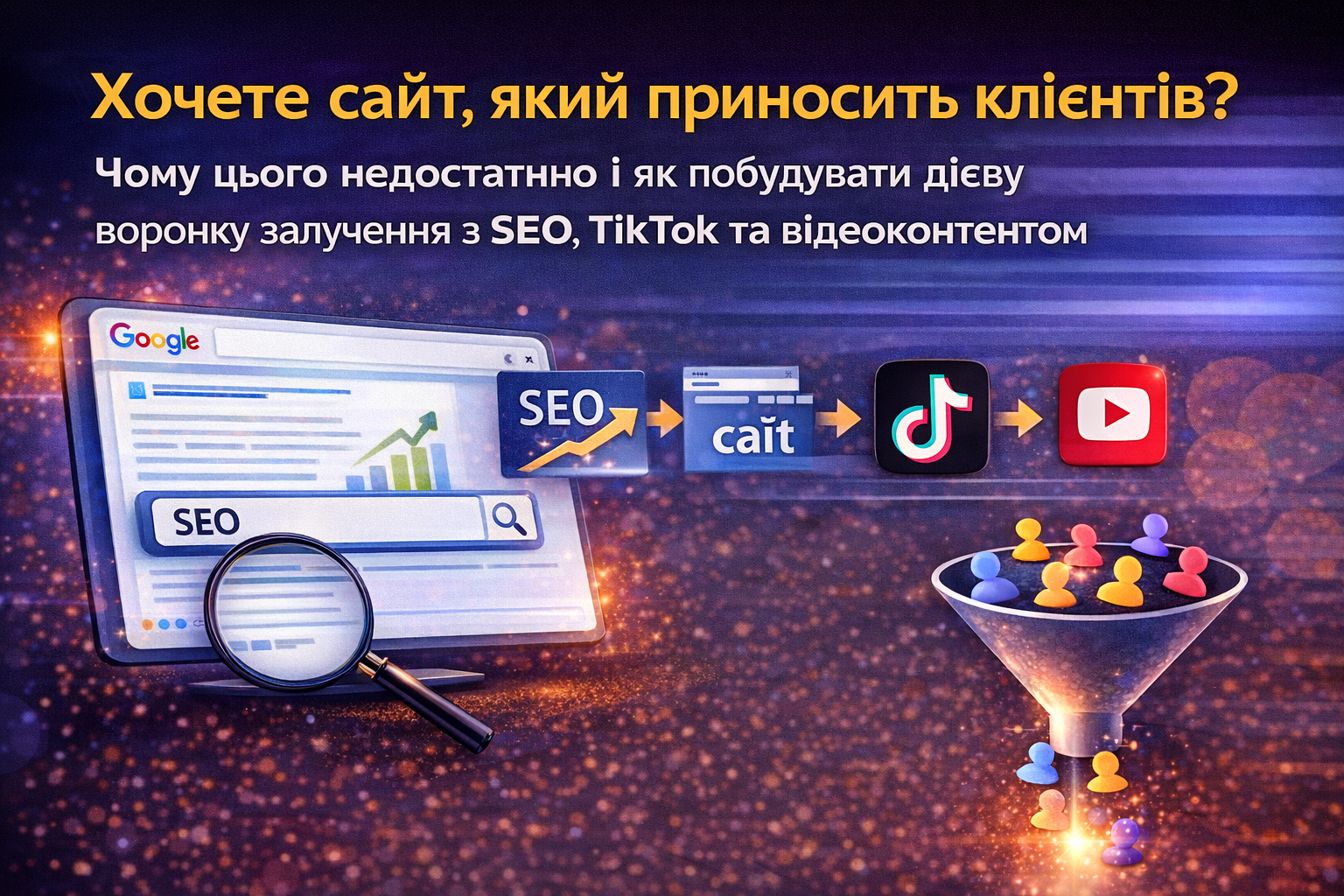 Хочете сайт, який приносить клієнтів?